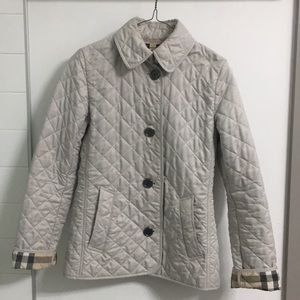 Burberry quilted jacket